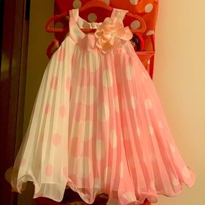 Baby girl pink dress
